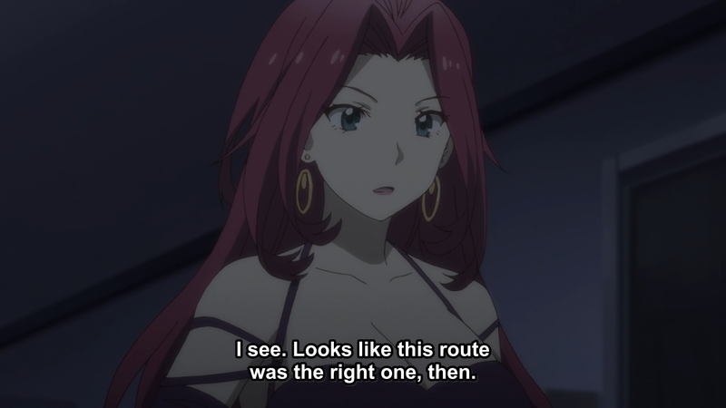 So this definitely wears its Visual Novel origins on its sleeves